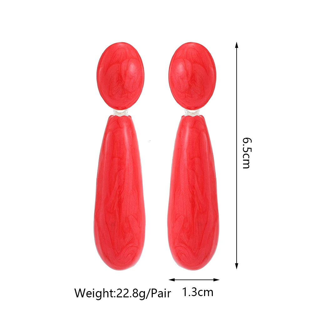 Fashion Geometric Big Dangle Earring For Women Quality Elegant Party Wedding Long Pendant Vintage Jewelry Accessories 250716