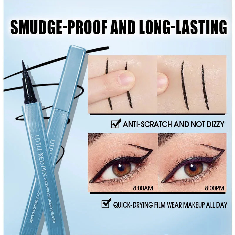 Ultra-Fine Eyeliner Long Lasting Smooth Matte Eye Liner Waterproof Smudge Liquid Eyeliner Make Up Korean Beauty Cosmetics 250716