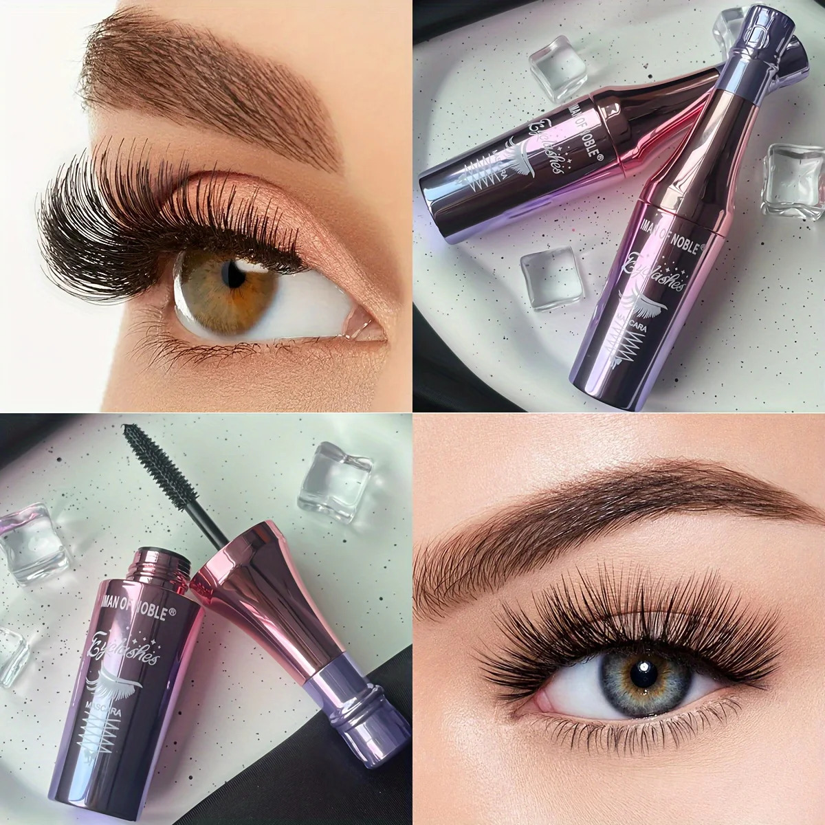 5D wine bottle black eye black curling up and lasting non smudging makeup cosmetics 250717