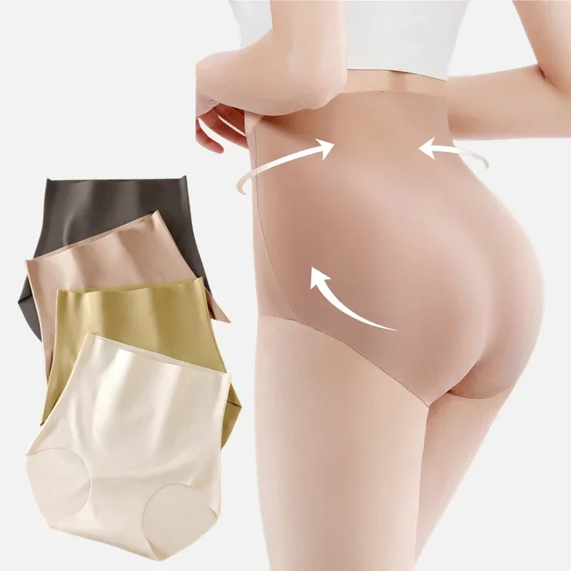 Women High Rise Body Shaper Underwear Sexy Shaperwear Briefs Female High Elasticity Panties Closing Waist Lifting Buttocks Pants 250712