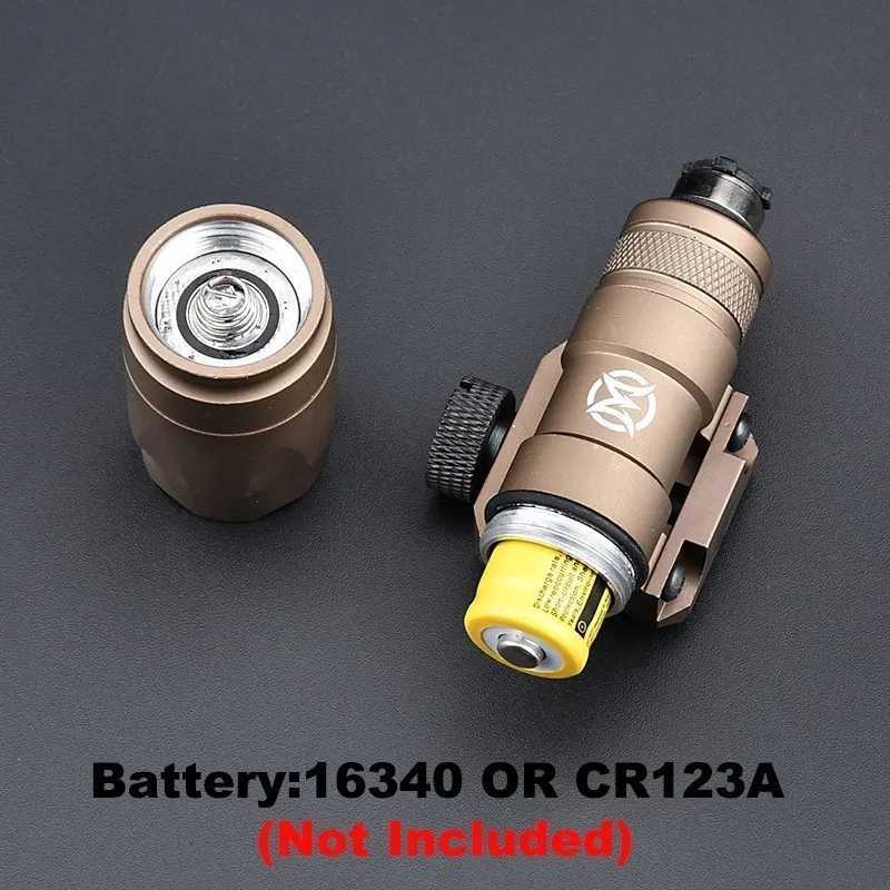 300 300A Tactical SF Flashlight Dual Function Pure Switch for Airsoft Pistol Weapon Accessories Light Fit 20mm RailXJ250718