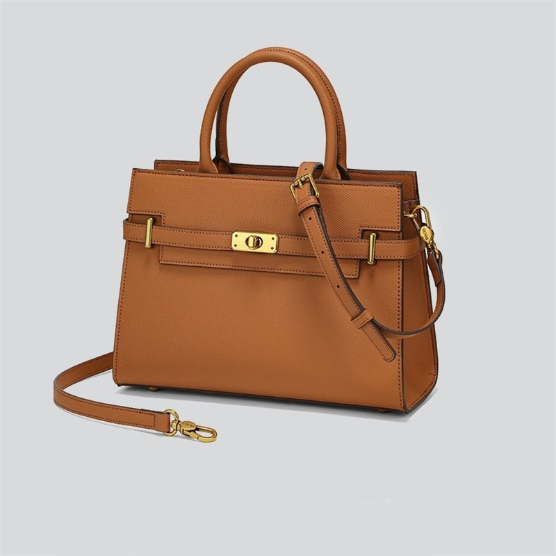 COCIO designer Shoulder Bags New Handheld Solid Color High Quality Womens Bag Genuine Leather Lady Bag