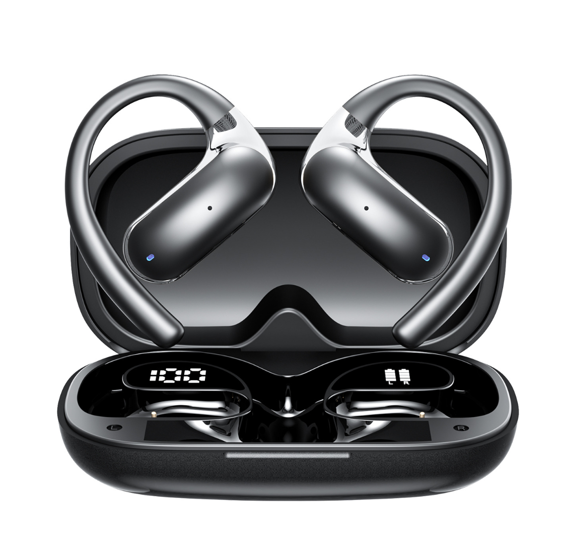 AI Translation Earbuds Real Time, 144 Language Translator Earbuds OWS 4-in-1 Translation Headphones