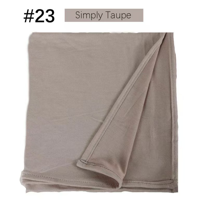 T1257 monochrome ladies modal sweat cloth long scarf Malay Hui headscarf mercerized cotton headscarf warm shawl