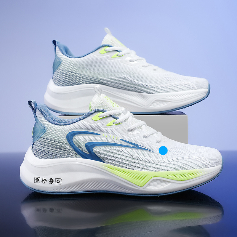 Size Carbon Plate Sports Casual Men's Extra Large Running Mesh Shoes New Summer Breathable Professional Shock Absorption