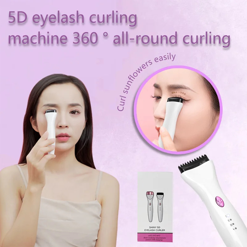 Heat Curling Electric Eyelash Curler Electric Heated Eyelash Grafting Long Lasting Eyelashes 250716