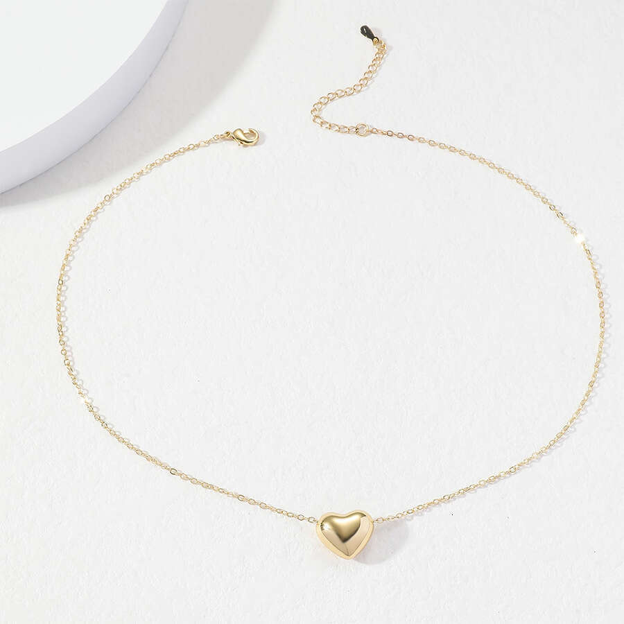 Wind Pendant Fashion Niche Design Creative Personality Necklace Internet Celebrity Collarbone Chain Gold Jewelry for Women