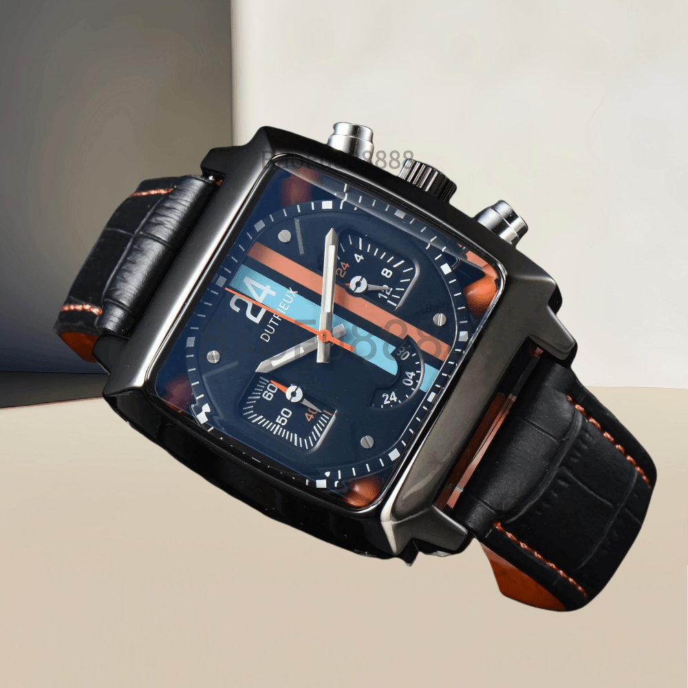 2024 Hot Popular Business Watches For Men Quartz Luxury Wristwatch Multifunctional Automatic Date Leather Strap Chronograph Fashion Male AAA Clocks Wholesale