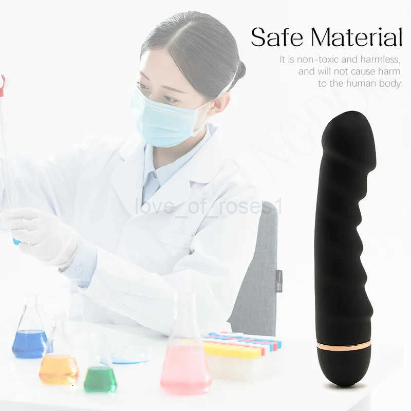 10 Modes Strong Vibrator Adult Sex Toys Soft Silicone G-spot Dildo Realistic Penis Clitoral Stimulator Female Masturbator Vibrator Z250719