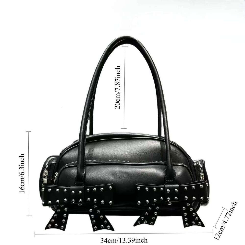 Vintage Fashion Personalized Street Large Capacity Retro Women Handbag Shoulder Bag