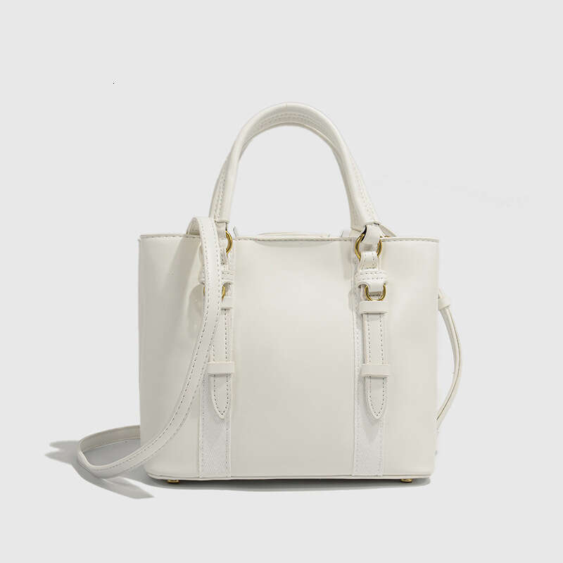 Leather Bag Bucket Bag Tote Bag Trendy Women S New Black Mini City Handbag Crossbody Versatile Shoulder Bucket Bag