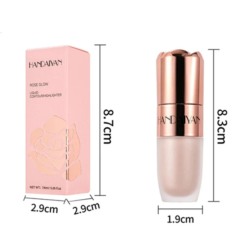 Liquid Contouring Highlighter Stick Pearlescent Matte Highlighters Lasting Smooth 3D Body Face Brightening Makeup Cosmetics 250717