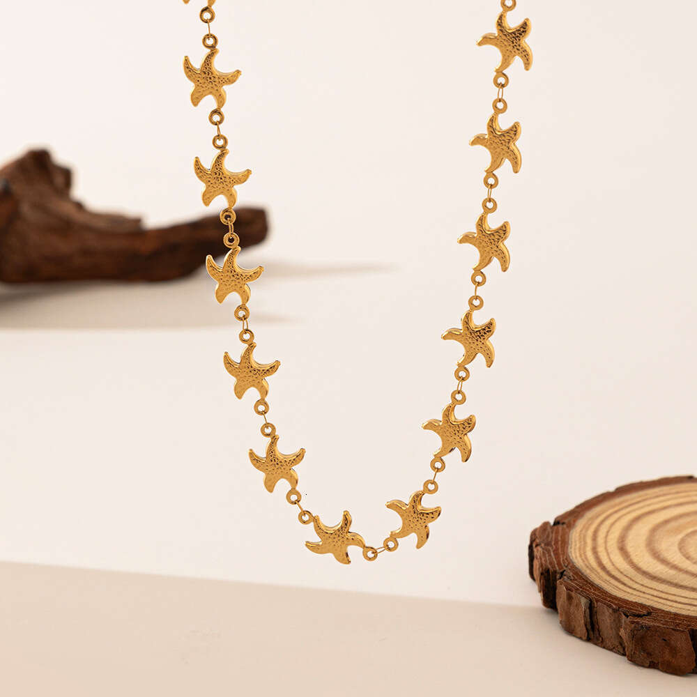 Dongguan Titanium Steel Vacation Style Shell Ocean Accessories Pendant Necklace for Women High-end Jewelry