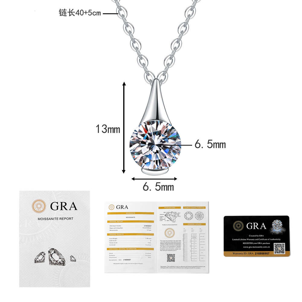Weizi Jewelry Moissanite New S Sier Perfume Bottle Small Waist Necklace Fashion Versatile Collarbone Chain for Women bb8