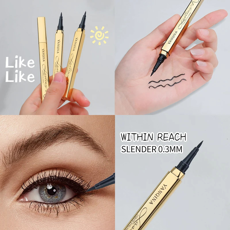 Black Lower Eyelash Eyeliner Pen Waterproof Lasting Smooth Lying Silkworm Eyes Liner Pencils Eye Makeup Tools 250717