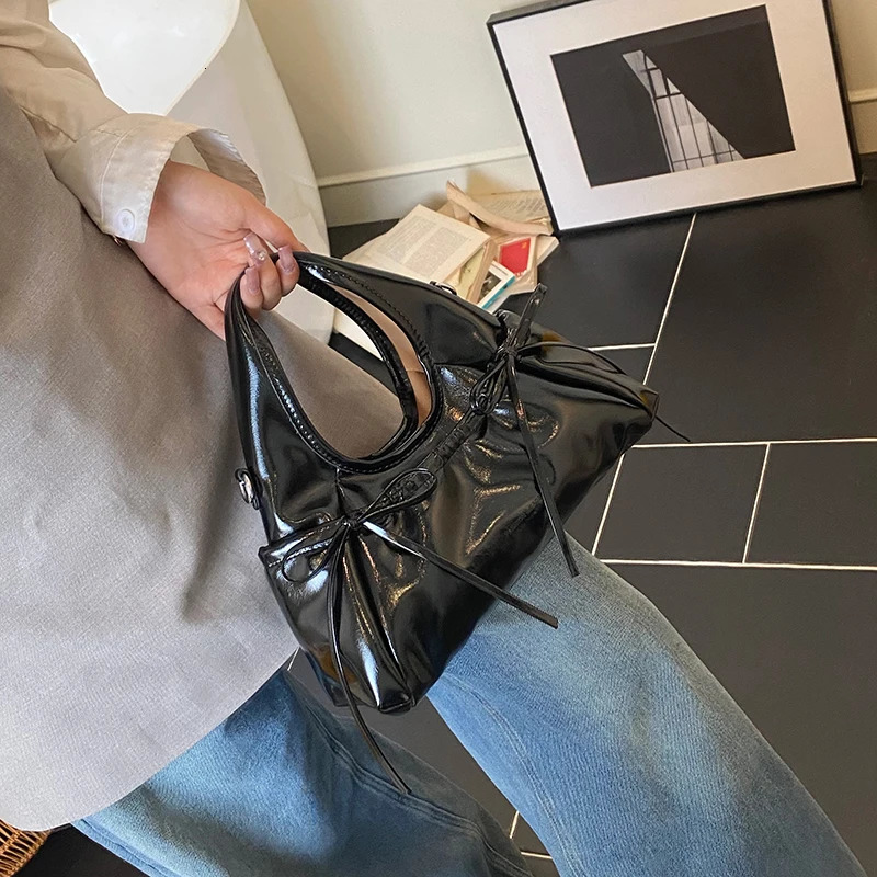 LFTSID Trendy Bow Shoulder Bag Summer Yellow Underarm Bag Daily Crossbody Bag Casual Ladies in Handbags and Purses 250717