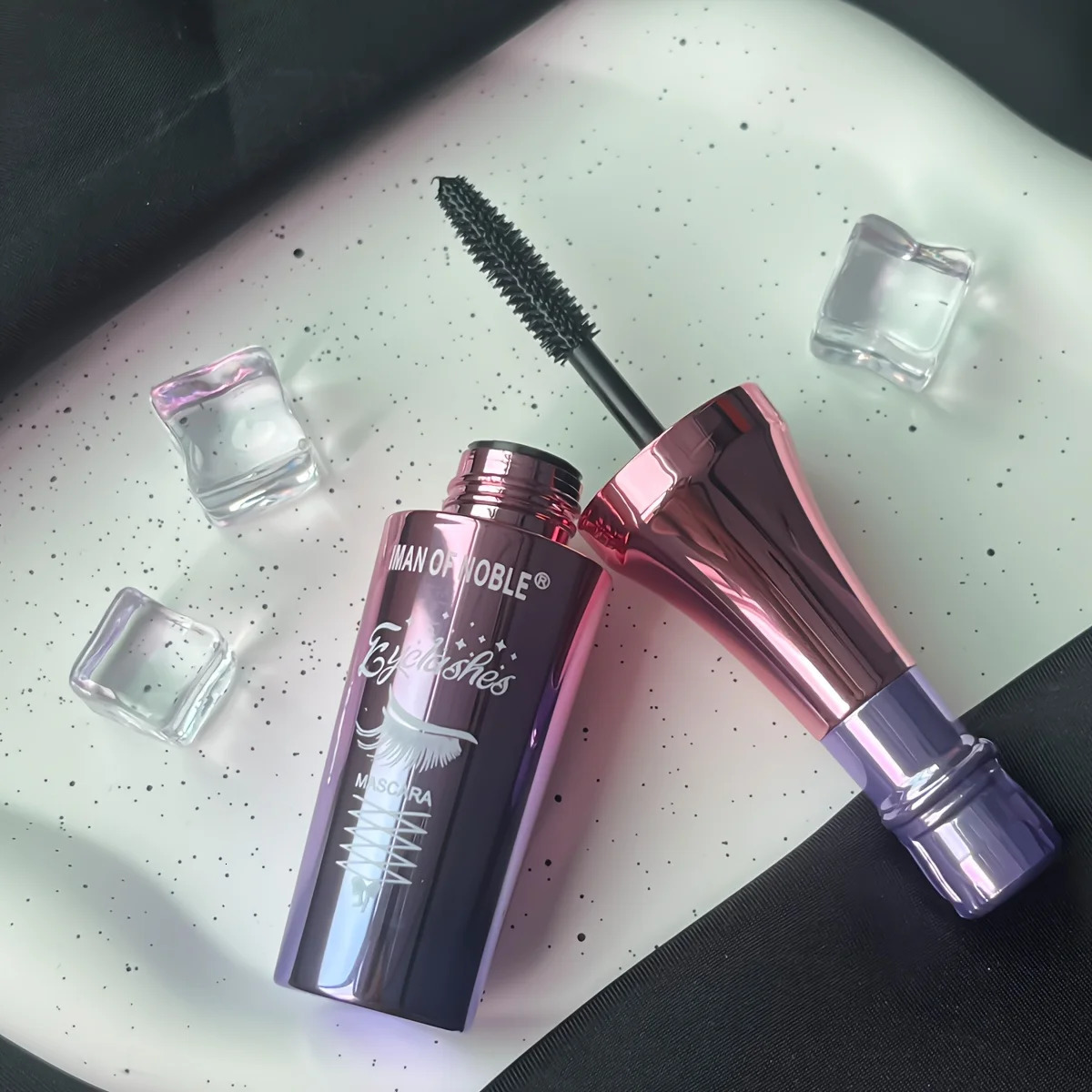 5D wine bottle black eye black curling up and lasting non smudging makeup cosmetics 250717