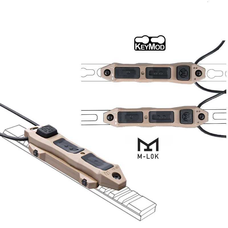 Tactical Augmented Pure Red Dual Function Switch for Mlok Keymod DBAL A2 PEQ 15 NGAL MAWL Flashlight Weapon Scout LightXJ250718