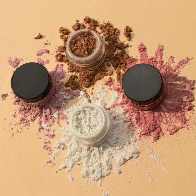 No Highlighter Dust Powder High Gloss Glitter Diamond Powder Shimmer Makeup for Face Body Highlight 5g Private label 250717