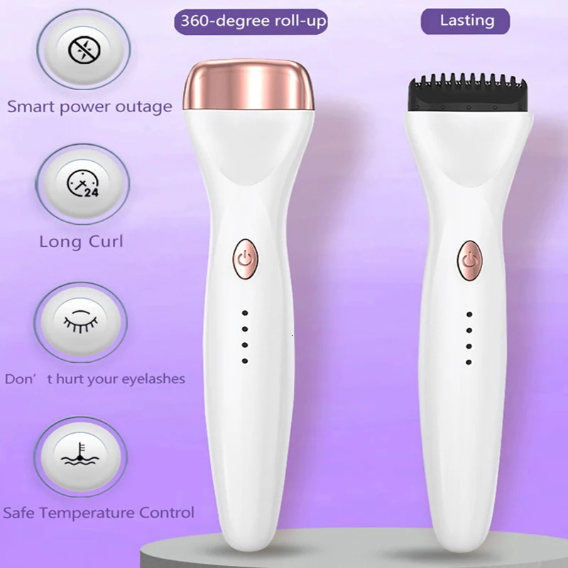 Heat Curling Electric Eyelash Curler Electric Heated Eyelash Grafting Long Lasting Eyelashes 250716