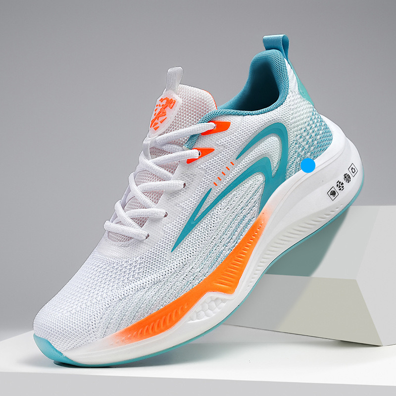 Size Carbon Plate Sports Casual Men's Extra Large Running Mesh Shoes New Summer Breathable Professional Shock Absorption