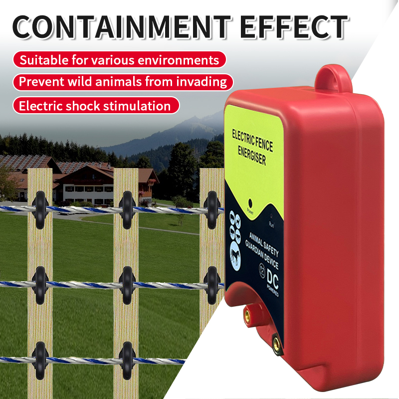 Electric Animal Farm Fencing Electronic Fence Charger Livestock Security Barrier