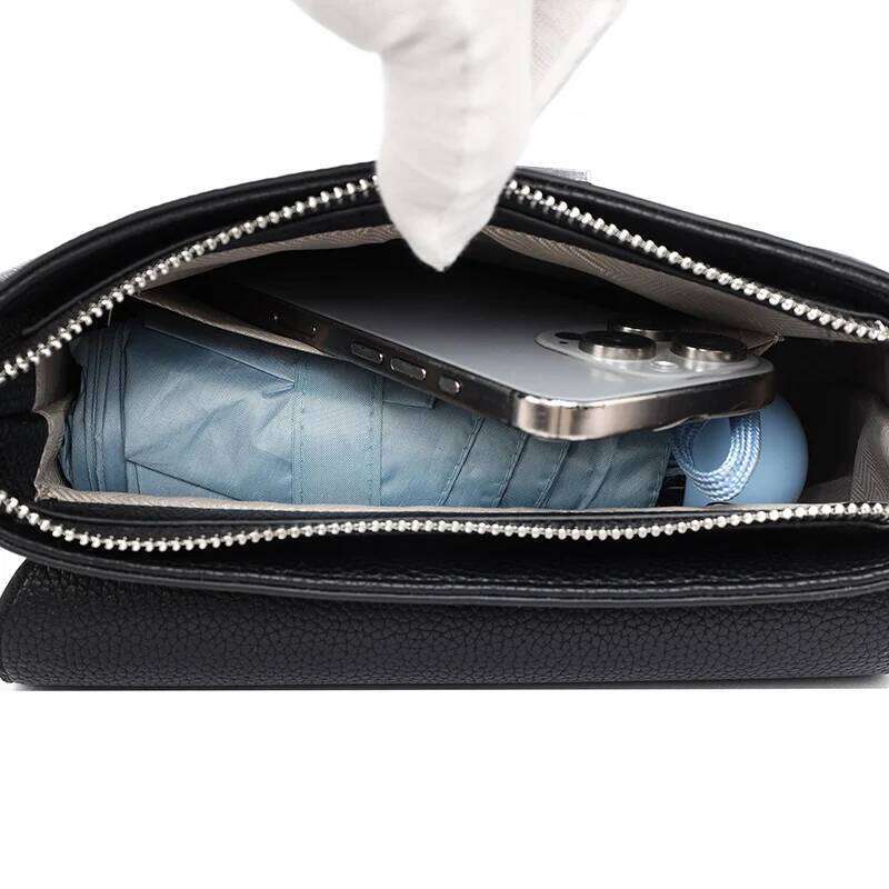 2025 Genuine Leather Women Crossbody Bags Design Small Square Soft Cowhide Women's Commuter Shoulder Bag ladies gift