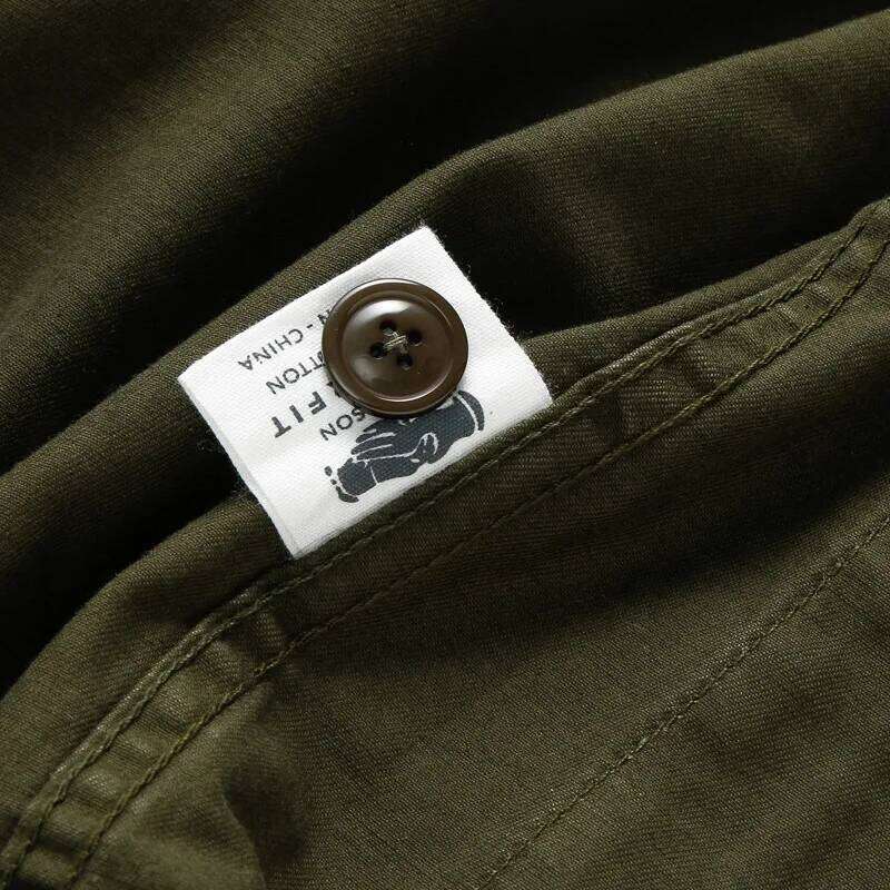 American Retro Four-Pocket Lapel Work Men's Military Style Spring And Autumn Casual Multi-Pocket Hunting Jacket