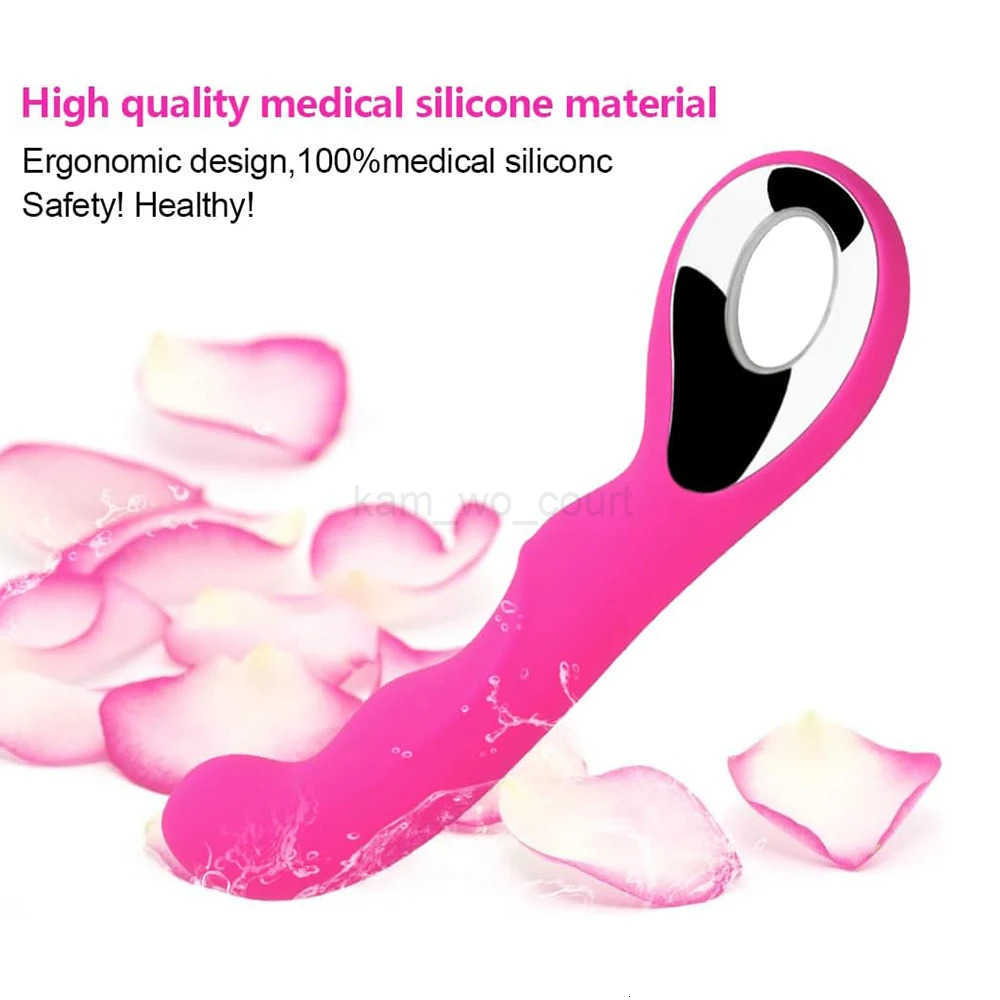 18 Female Adult Vibrator Clitoris Nipple G-Spot Tease Dildo Stimulator Massager Vagina Masturbator Sex Toys for Women Couples M250719
