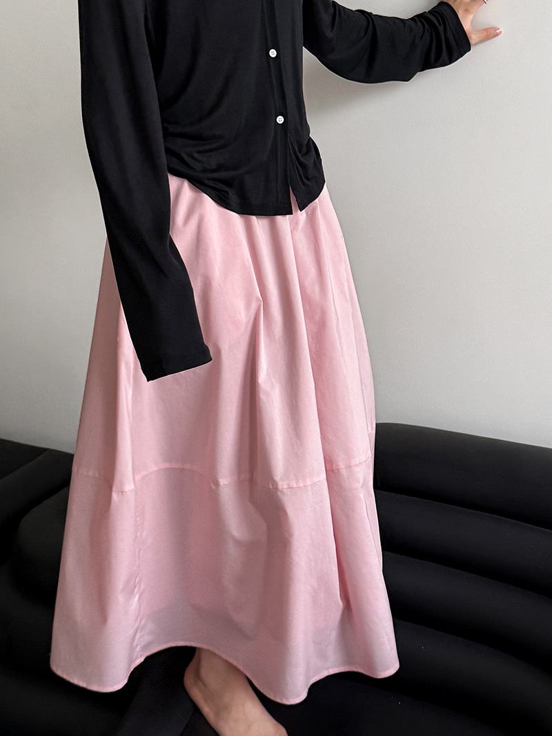 CL52205 Skirt New Summer High Waist Slimming A-line Skirt Loose Hip Covering Umbrella Skirt Fairy Skirt