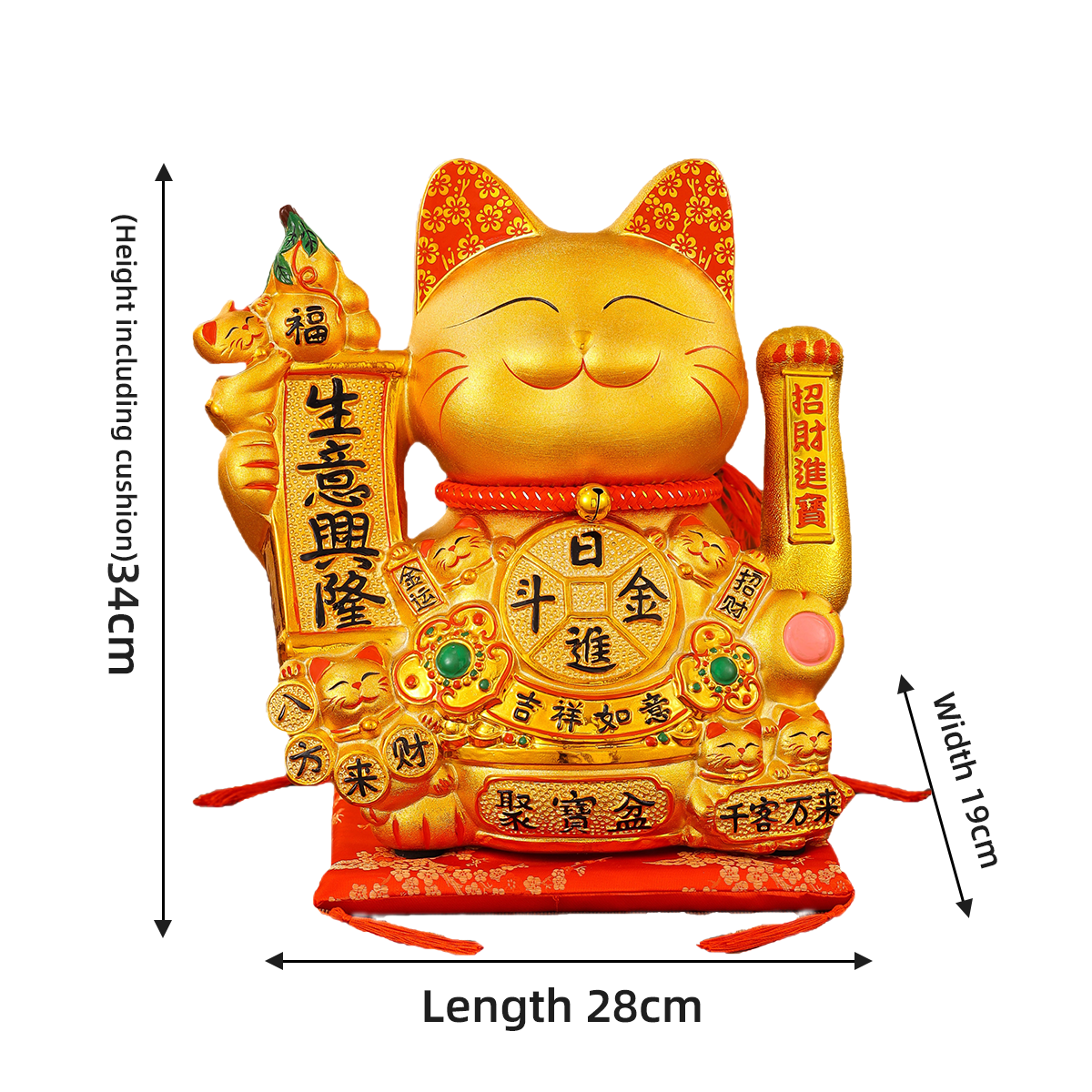 Durable Ceramic Automated Cat Figure - An Elegant Home Decor & Thoughtful Gift Timeless Craftsmanship with China Clayware Appeal