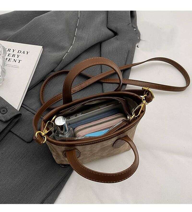 Fashionable women's shoulder crossbody bag, small square bag for daily commuting