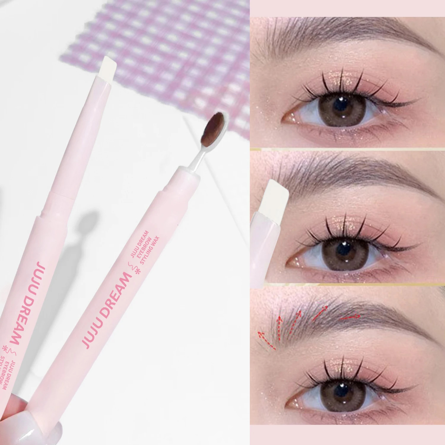 Wild eyebrow styling wax Clear eyebrow wax Natural shaping waterproof quick-drying and long-lasting eyebrow styling 250712