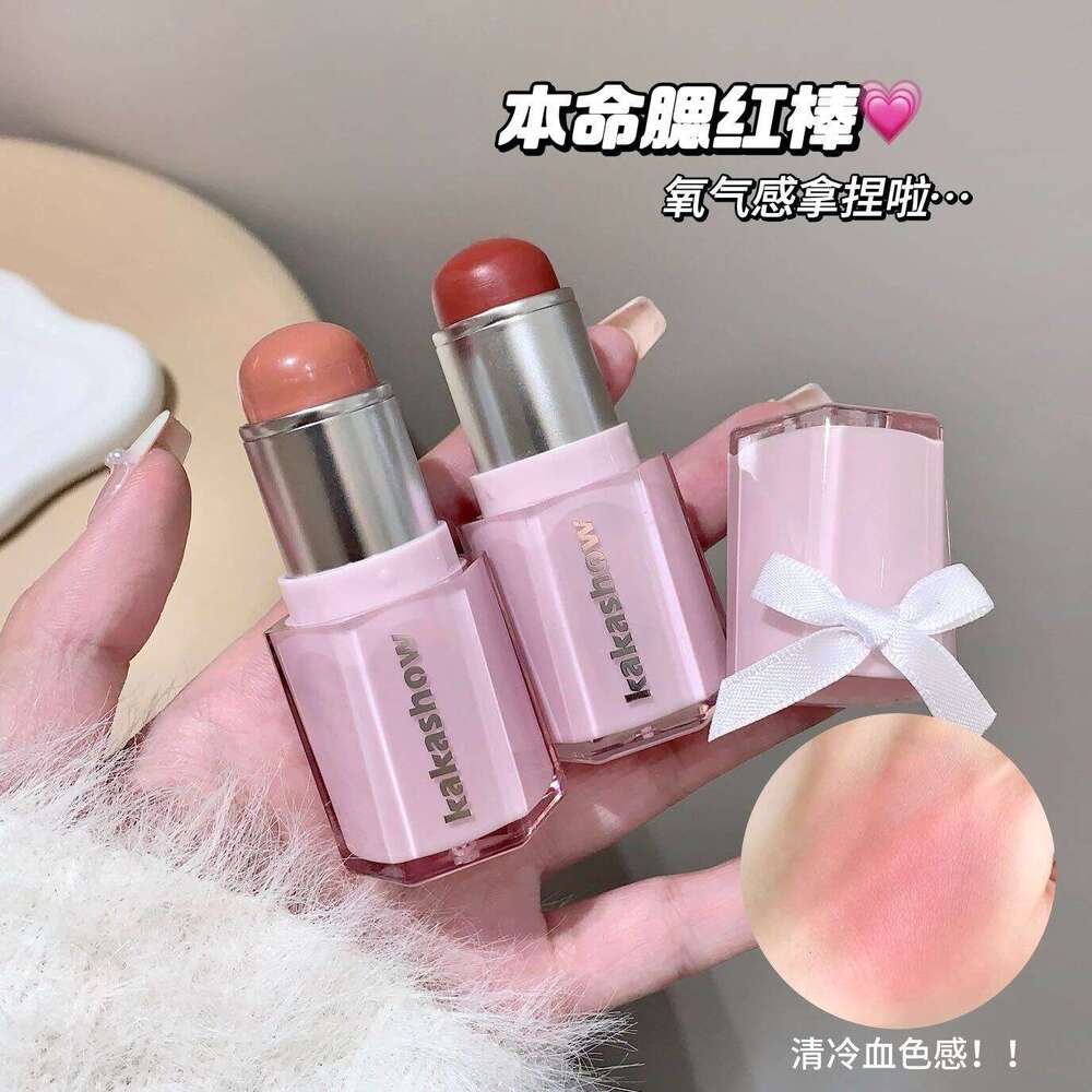 Kakashow Tipsy Water Gloss One Touch Melt Skin Blend Natural Korean Style Tender Girl Feeling Hydrating Clear Blush Stick X250717 X25