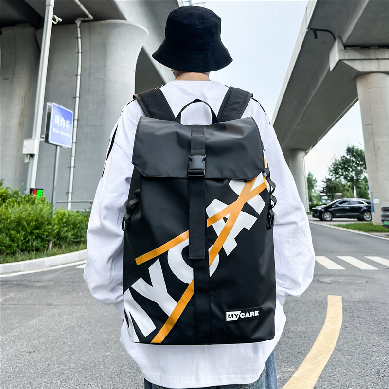 Luxury Men's Waterproof Oxford Cloth Backpack Free Shipping Designer Korean Style Fashionable Outdoor Travel Leisure Sports Bag Student Backpack