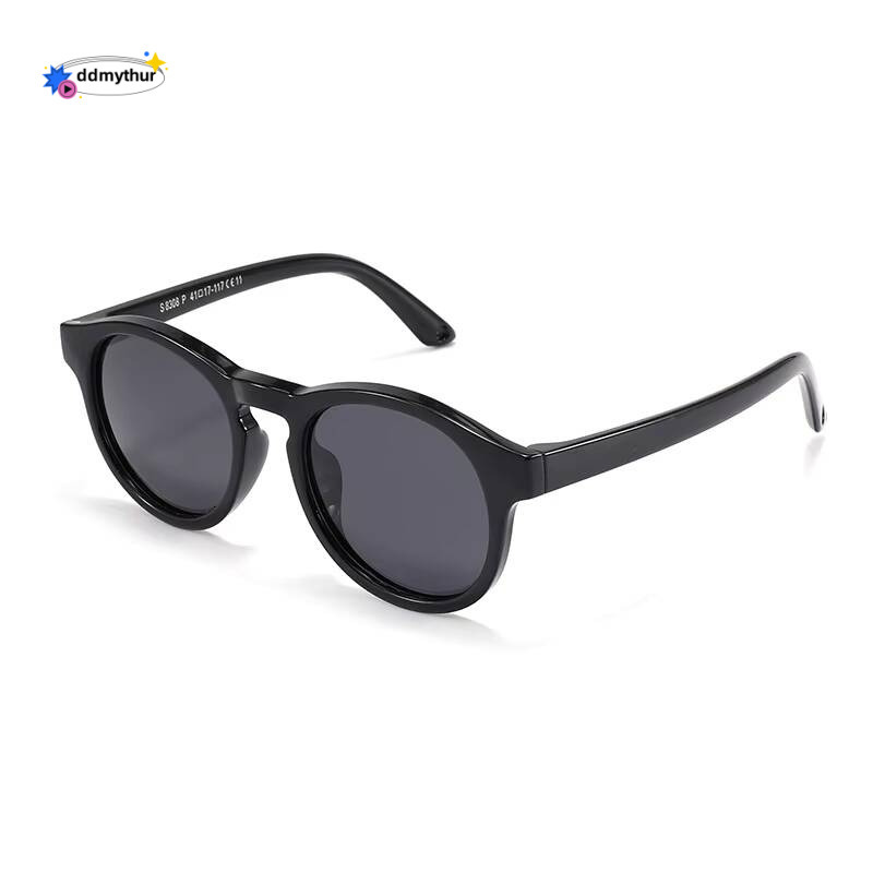 Boys Girls Baby Eyewear UV400 Small Round Polarized Kids Sunglasses Silicone Flexible Safety Children Glasses ddmythur Z260305