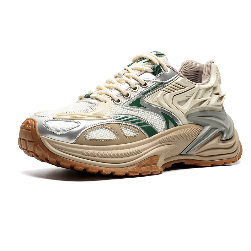 new Free shipping designer running shoes for women men Luxury summer new outdoor Green Grey Khaki designer sneakers