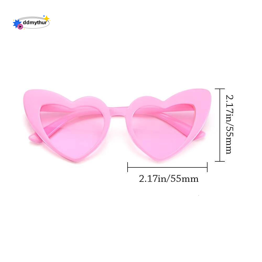 Heart Kids Sunglasses Children Retro Cute Cartoon Love Cat Eye Sun Glasses Girls Boys Baby Outdoor Shades UV400 Eyewear 2025 ddmythur Z260305