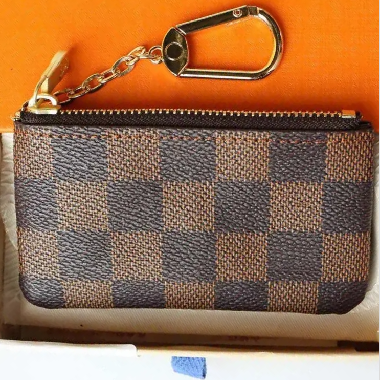 Designer Bag wallet key chain luxury leather key ring charm classic couple fashion women tote bags Purse beach card holder shoulder handbag crossbody free shipping