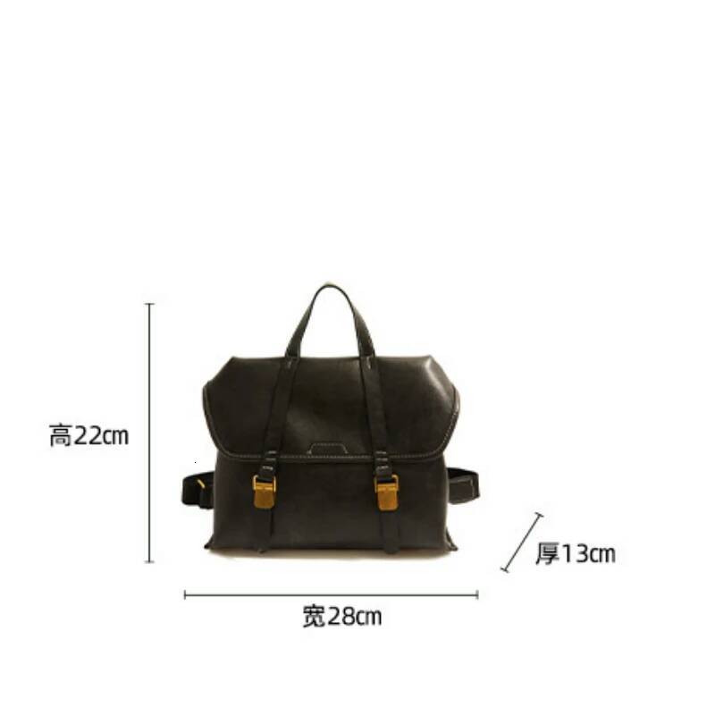 Fashionable Large Capacity Trendy Handbag for Women, New Western-style College Backpack, Retro Style Commuting Backpack high-quality