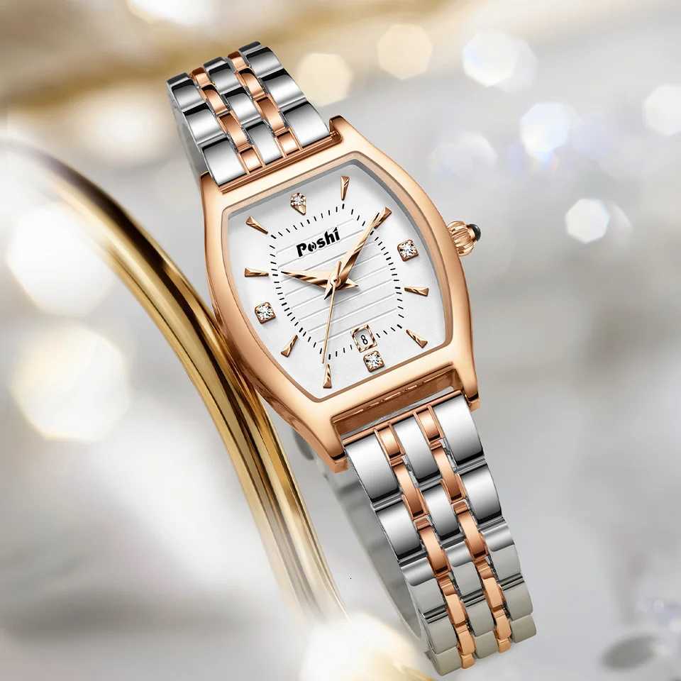 999 Watch for Women Fashion Elegant Lady Wristwatch Quartz Watches Alloy Strap with Date Original Clock W250718