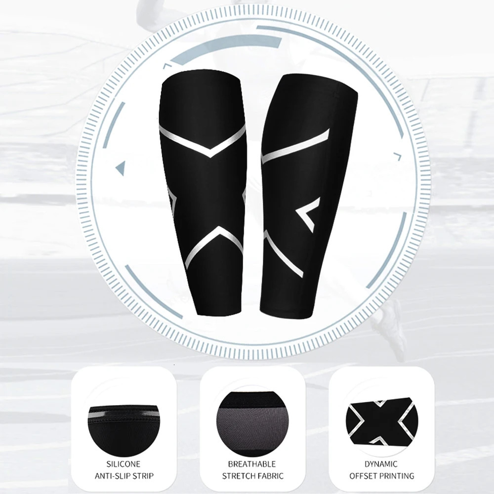 1PC Calf Compression Sleeves for Men Women - Leg Compression Sleeve - Footless Compression Socks for Shin Splint Varicose Vein 250715