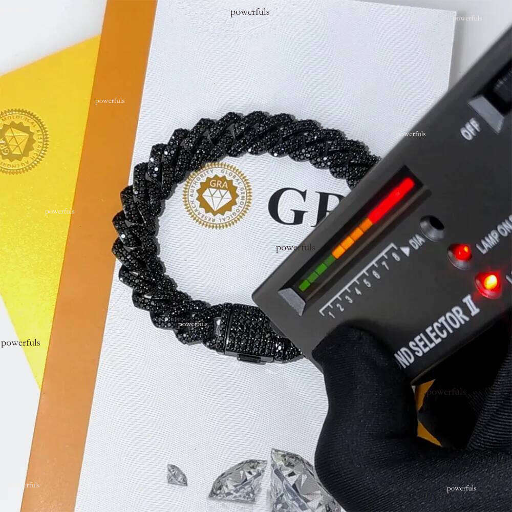 Customizable Mens Hip Hop Necklace with High-Quality VVS Cubic Zirconia Stones Available in Multiple Sizes (10/12 mm)