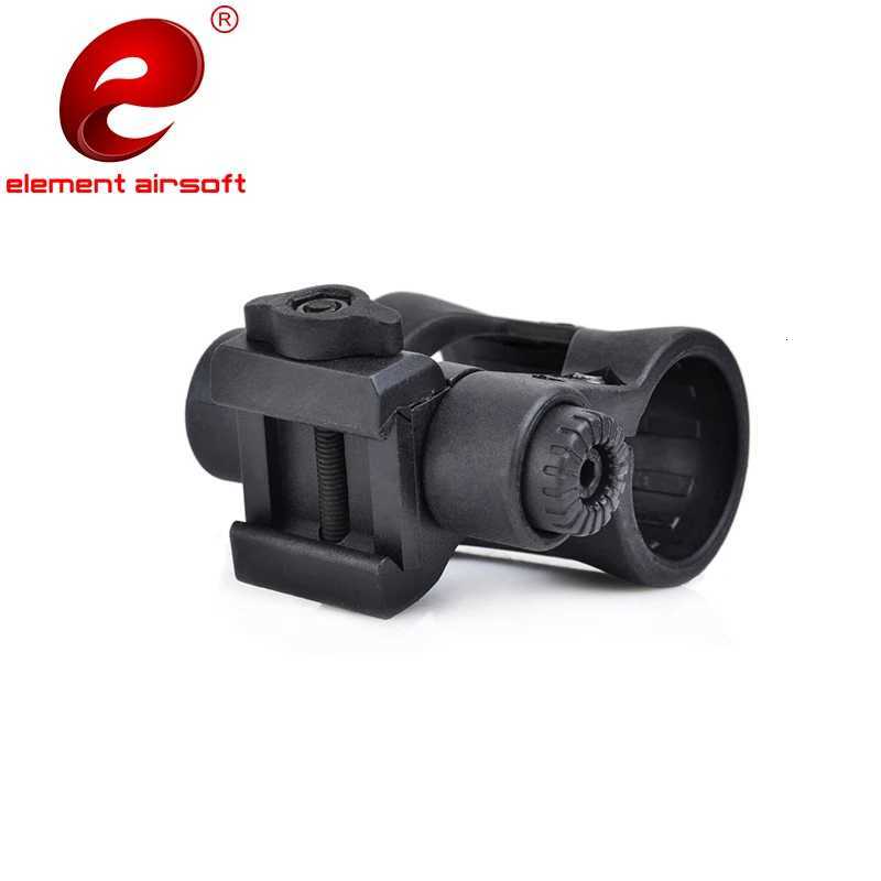 ent Airsoft Tactical Light Mount Adjustment 25.4mm Diameter 360 Holder Rif Hunting Flashlight Mount Weapon Light XJ250718