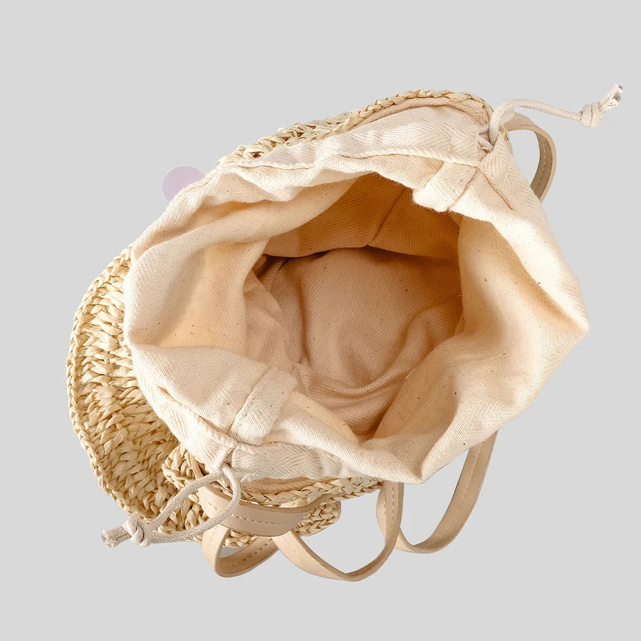 Ceative Sequins Fish Shaped Straw Women Shoulder Bags Paper Woven Crossbody Bag Funnuy Cute Summer Beach Bag Small Female Purses 250717