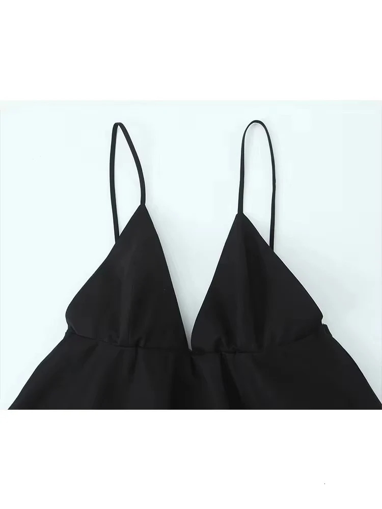 TFMLN Womens Dress Black Off Shoulder Short Female Dresses Fashion Sexy V Neck Club Elegant and Beautiful Ladies ALine 250717