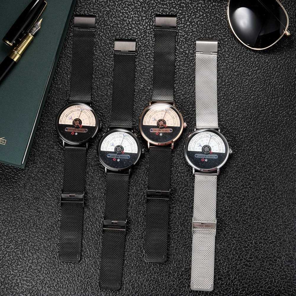 Mens Starry Sky Creativity Calendar Watches Casual Sport Watch for Men Quartz Wristwatch Relogio Masculino W250718