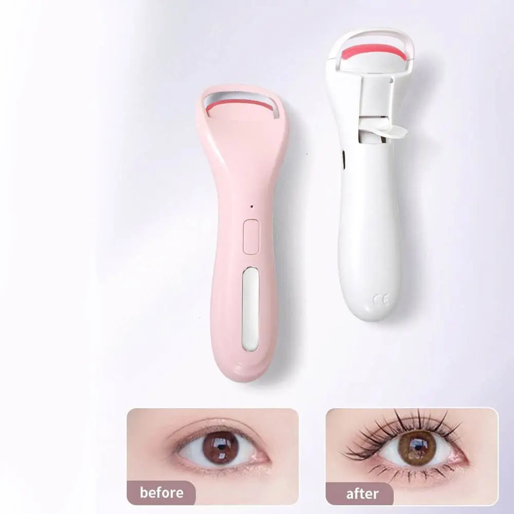 Lasting Curling Electric Eyelash Curler with 3 Temperature Fast Heating Heated Eye Lash Curlers Safe Control Comfortable Grip 250716