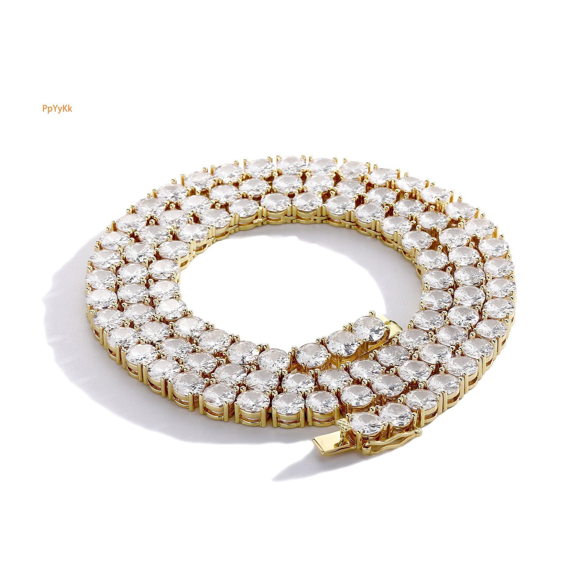 GRA Certified VVS Moissanite Tennis Chain Iced out Dainty Hip Hop Jewelry Women's Necklace Bracelet High-Quality Bling Bling Accessory