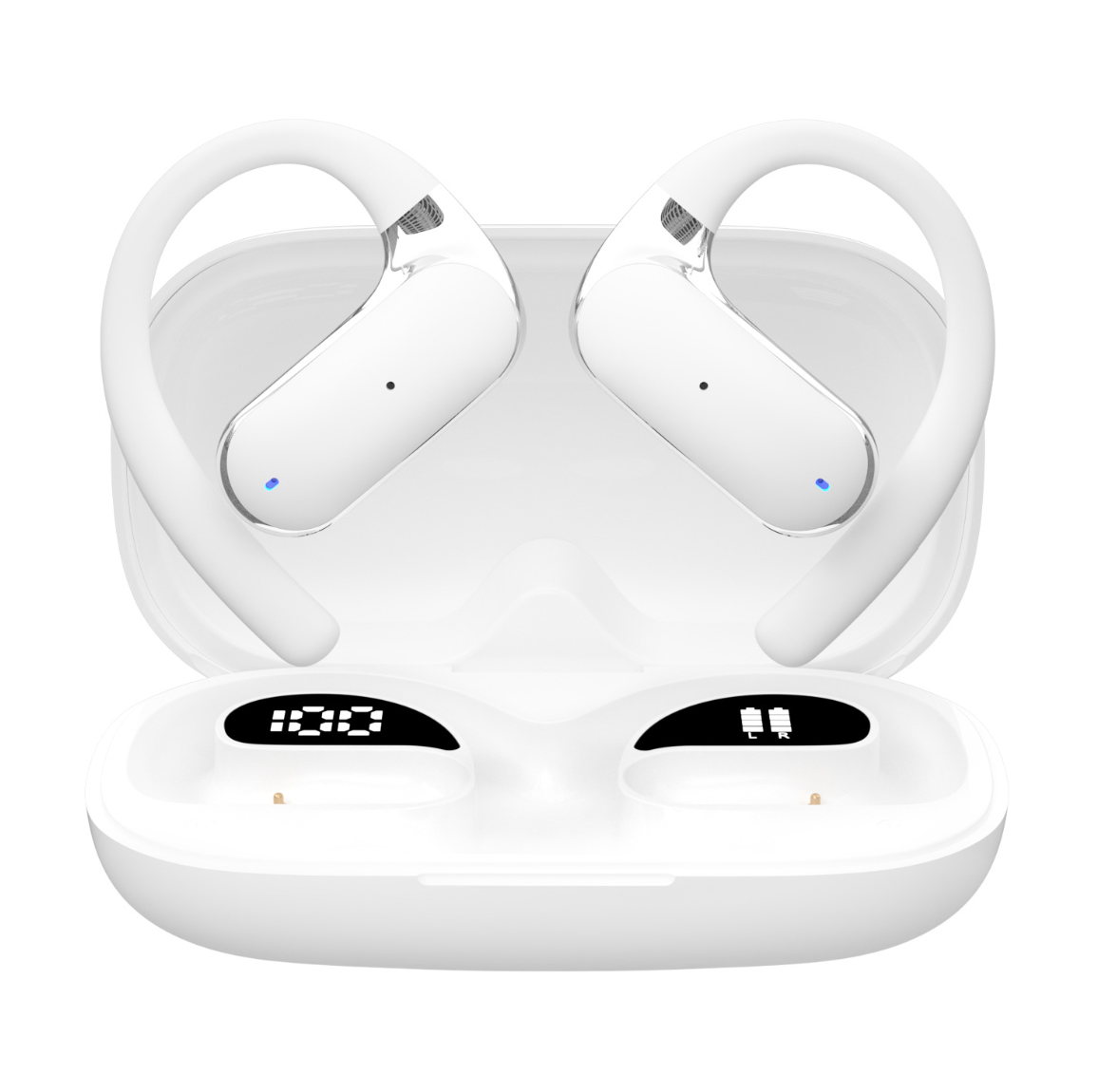 AI Translation Earbuds Real Time, 144 Language Translator Earbuds OWS 4-in-1 Translation Headphones